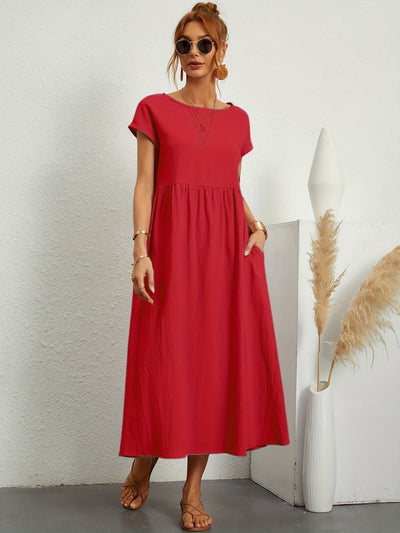 Rosey | Stylish Casual Midi Dress