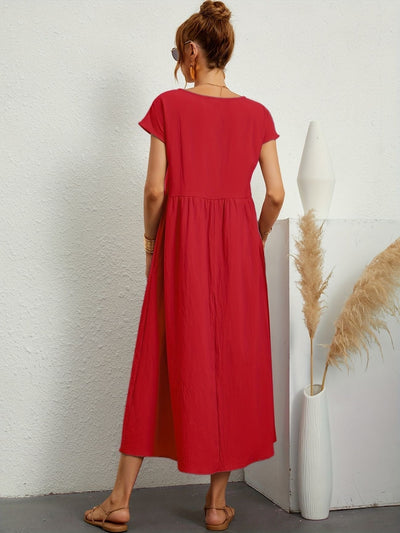 Rosey | Stylish Casual Midi Dress