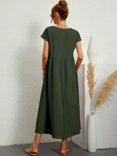 Rosey | Stylish Casual Midi Dress