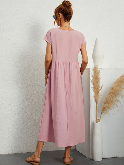 Rosey | Stylish Casual Midi Dress
