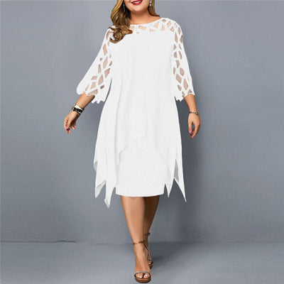 Annika™ | Cut-Out Sleeve Dress