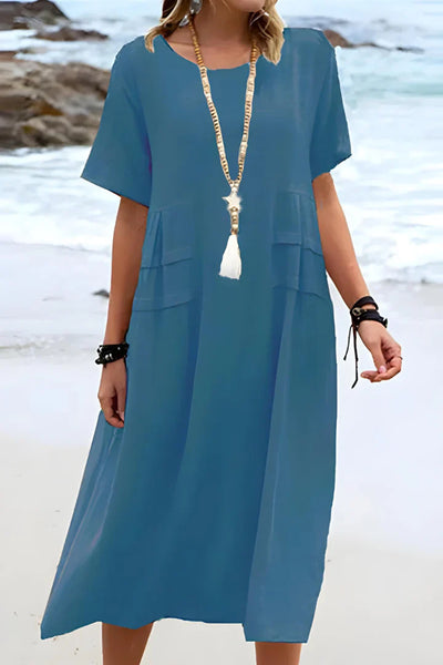 Sharon | Elegant Comfortable Dress with Belly Covering