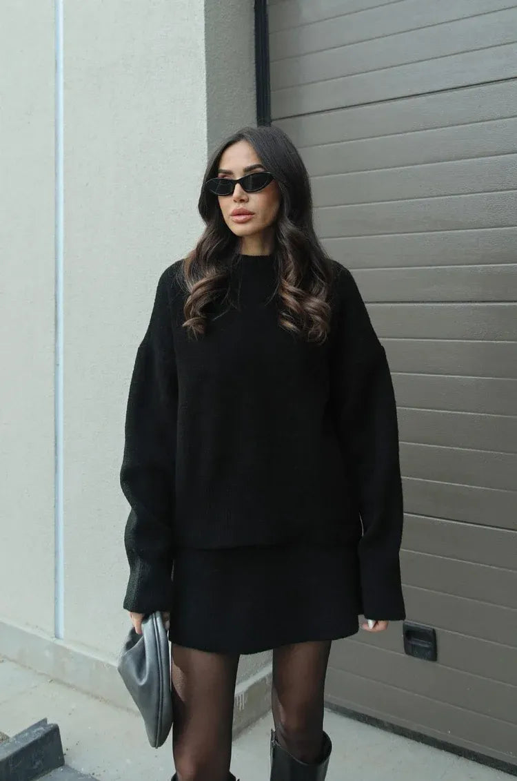 The Madison™ - Knit Suit (Top + Skirt)