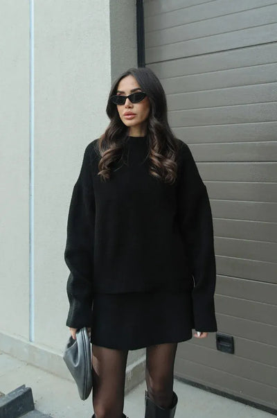 The Madison™ - Knit Suit (Top + Skirt)